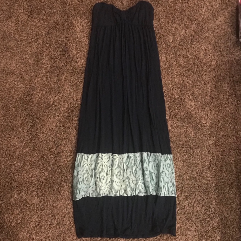 Strapless Maxi Dress (Size Small)